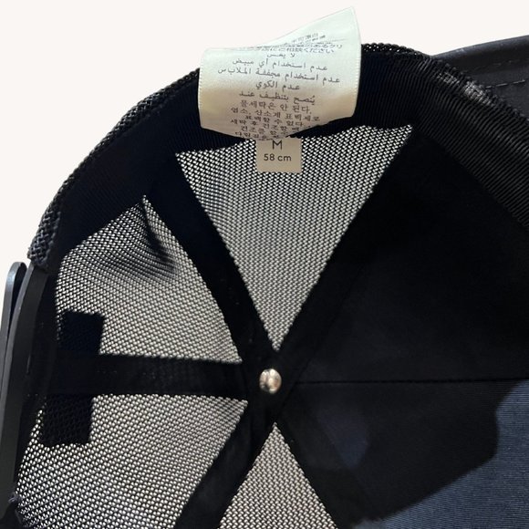 Gucci GG Guccissima Nylon Baseball Cap in Black - Picture 5 of 7